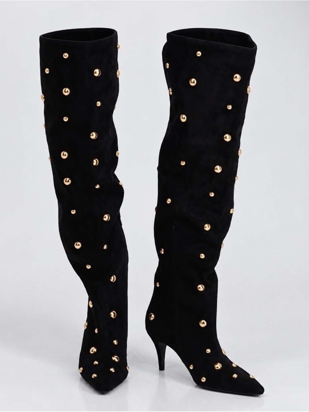 INC MACYS $150msrp SZ 8 knee boot STUDDED NWT